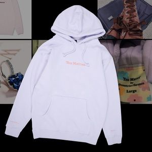 purple you matter hoodie